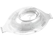Silver Bread Dish Underside 