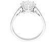 Round Cut Solitaire Diamond Ring
