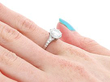 Wearing Image for Diamond Solitaire Ring
