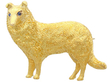 Antique Dog Brooch UK