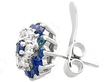 Sapphire and Diamond Earrings