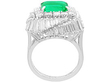 Emerald Diamond Ring