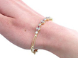 Ruby Bracelet on the wrist