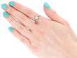Wearing Image for Old European Cut Diamond Engagement Ring