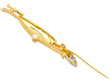 Gemstone Bird Brooch