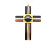 Agate and Gold Cross Pendant UK