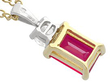 Ruby and Diamond Pendant
