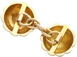 Men's Gold Cufflinks