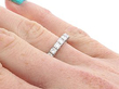 Platinum Ring on the Hand