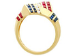 Gemstone Twist Ring