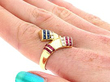 Closer Image of Twist Ring on the Hand