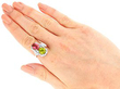 Tourmaline Platinum Ring 