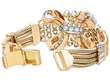 Yellow Gold and Platinum Bracelet