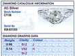 Platinum Diamond Dress Ring Grading