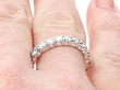 Eternity Ring Being Worn