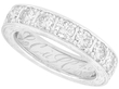 Engraved Diamond Eternity Ring
