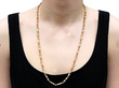 Wearing Image for Vintage 9ct Gold Chain in the UK