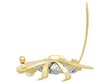 Oyster Shell in Yellow Gold