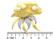 Yellow Gold Brooch