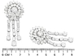 Size Diamond Drop Earrings