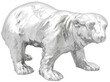 Silver Bear Sugar Box