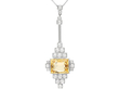 Antique Citrine Pendant
