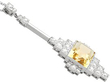 Citrine and Diamond Pendant