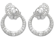 Antique Circular Diamond Earrings