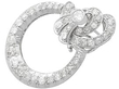 Antique Platinum Earrings 