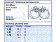 Antique Circular Diamond Earrings Grading