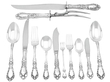 68 Piece Cutlery Set Antique Silver