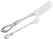 68 Piece Cutlery Set Antique Silver