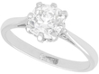 8 Claw Engagement Ring for Sale 