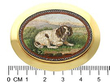 Antique Micro Mosaic Brooch