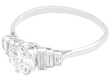 antique 7 Stone Diamond Engagement Ring