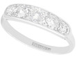 Antique 5 Stone Diamond Ring Platinum