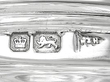 Antique Silver Desk Standish