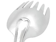 Solid Silver Salad Server close up
