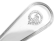 Solid Silver Salad Server handle close up