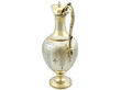 Silver Wine Jug with Lid and Goblets