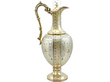 Silver Wine Jug with Lid and Goblets