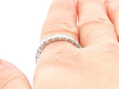 Eternity Ring Being Worn