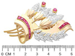 Brooch Measurement