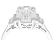 Rare Antique Diamond Engagement Ring 