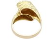 Back of Retro Gold and Diamond Ring for Sale