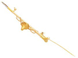 Fox Brooch in Gold