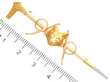 Gold Fox Brooch