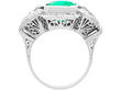 emerald diamond ring