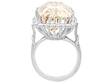 Topaz Ring with Diamonds