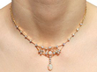 Wearing Image for Late Victorian Opal Necklace